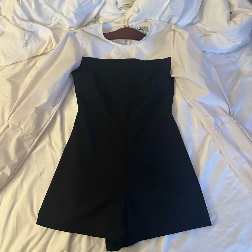 DO + BE black and white romper